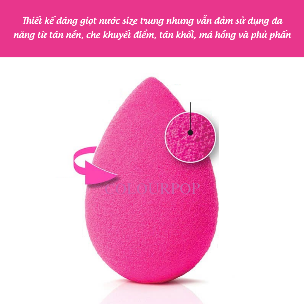 Mút Trang Điểm COLOURPOP Miracle Complexion Sponge Size L COM03